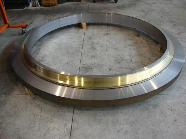 Anello di tenuta con riporto in bronzo