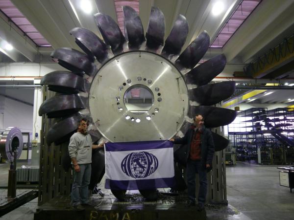 Collaudo turbina Pelton