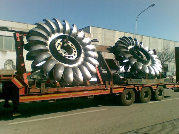 Turbine pelton